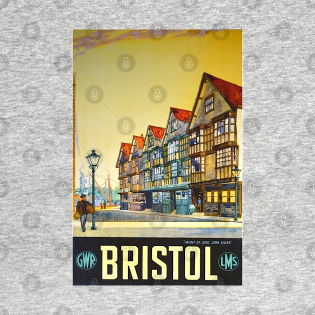 Bristol - Vintage Travel Poster by Culturio